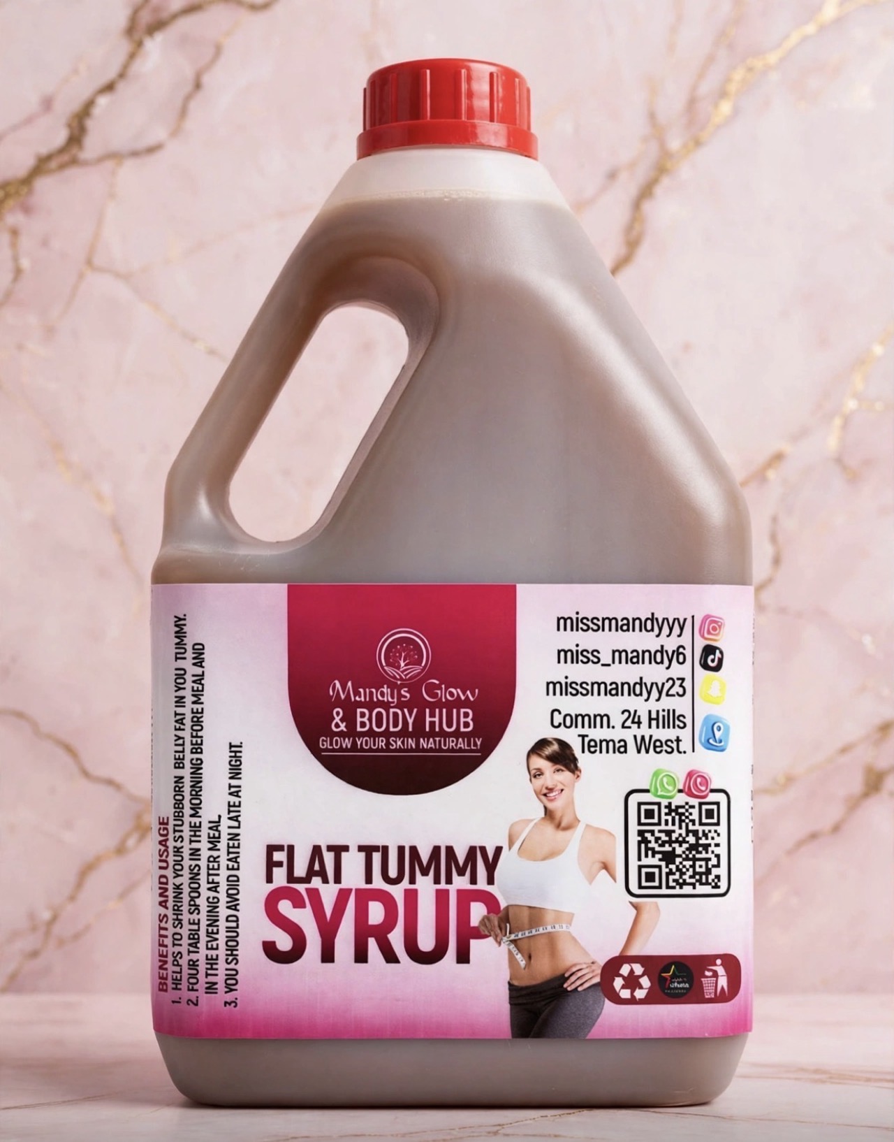 Flat tummy syrup big