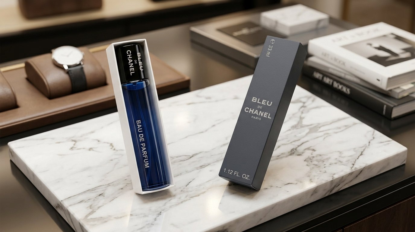 Bleu de chanel eau de parfum – 33ml pocket spray