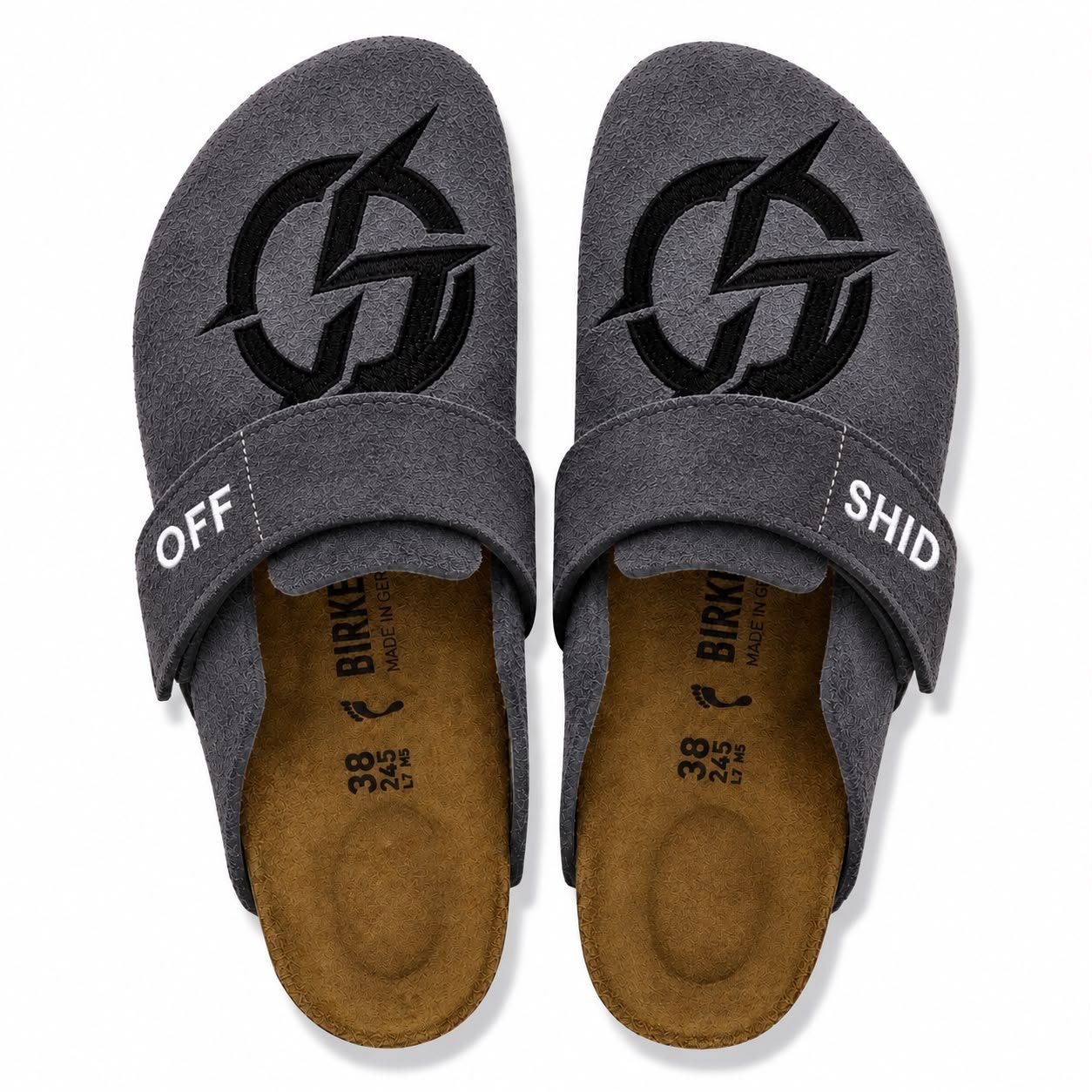 Birkenstock x off-shid clog sandals