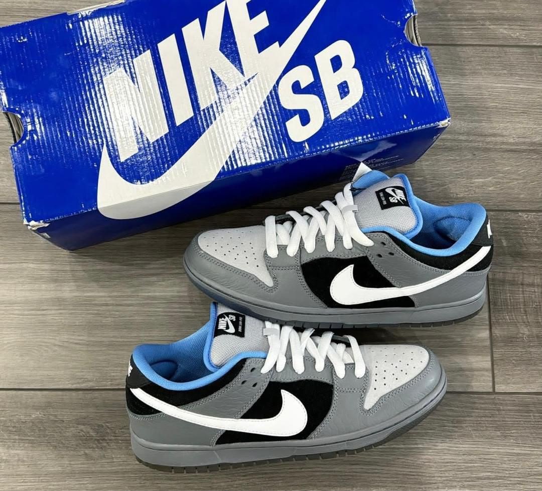 Nike sb dunk low – wolf grey university blue