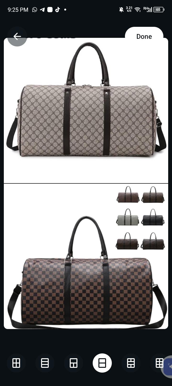 Traveling bag, all colors available