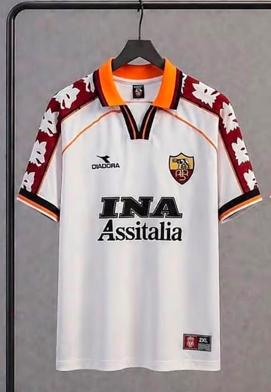 As roma retro jersey