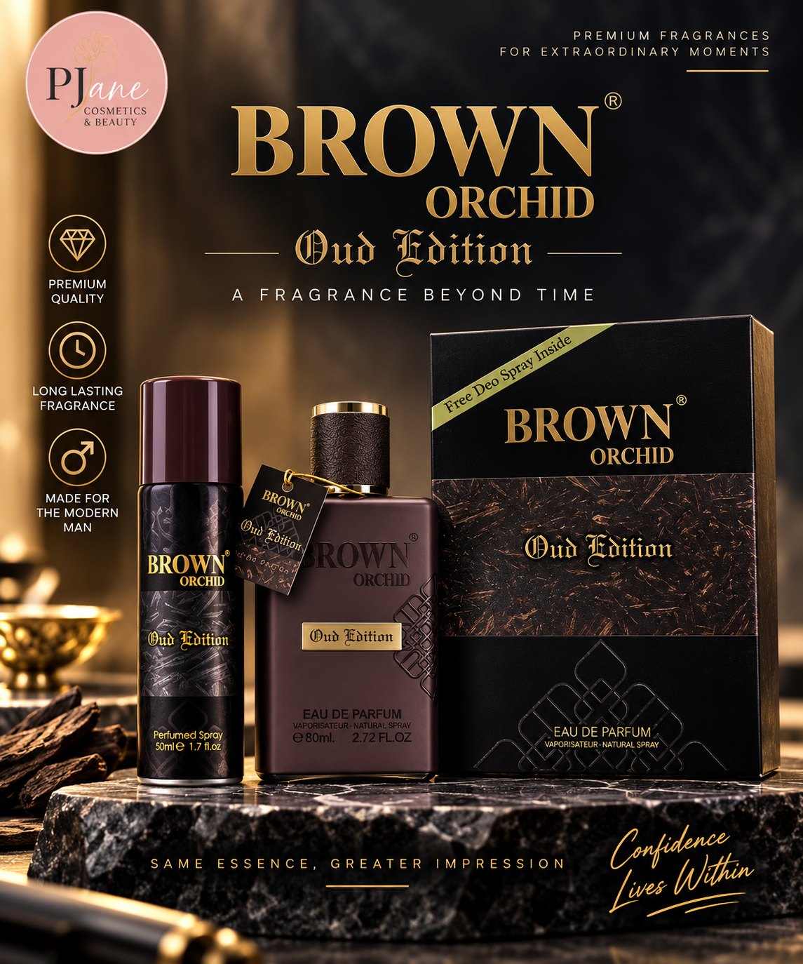 Brown orchid