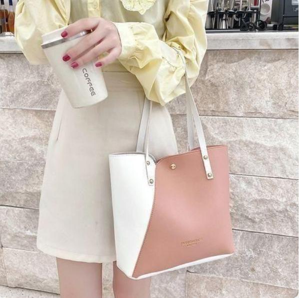 Women's stylish tote bag – small everyday handbag