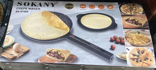 Sokany multipurpose crepe maker sk-07068