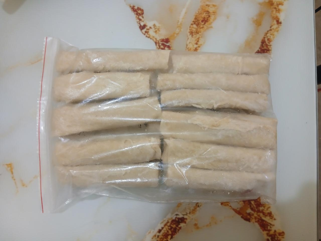 Frozen spring rolls(meat) - 20 pieces