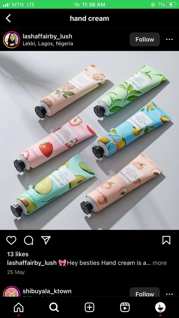 Hand cream