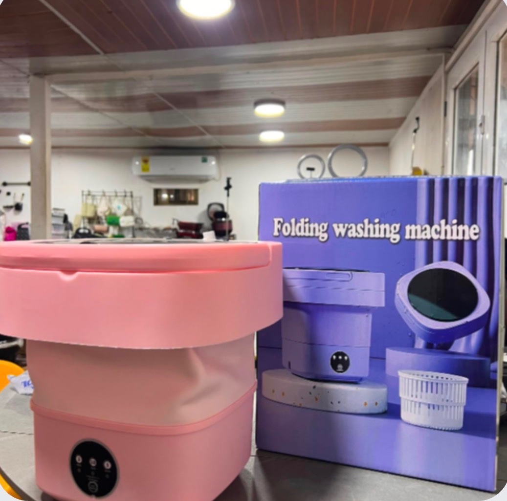 Foldable washing machin