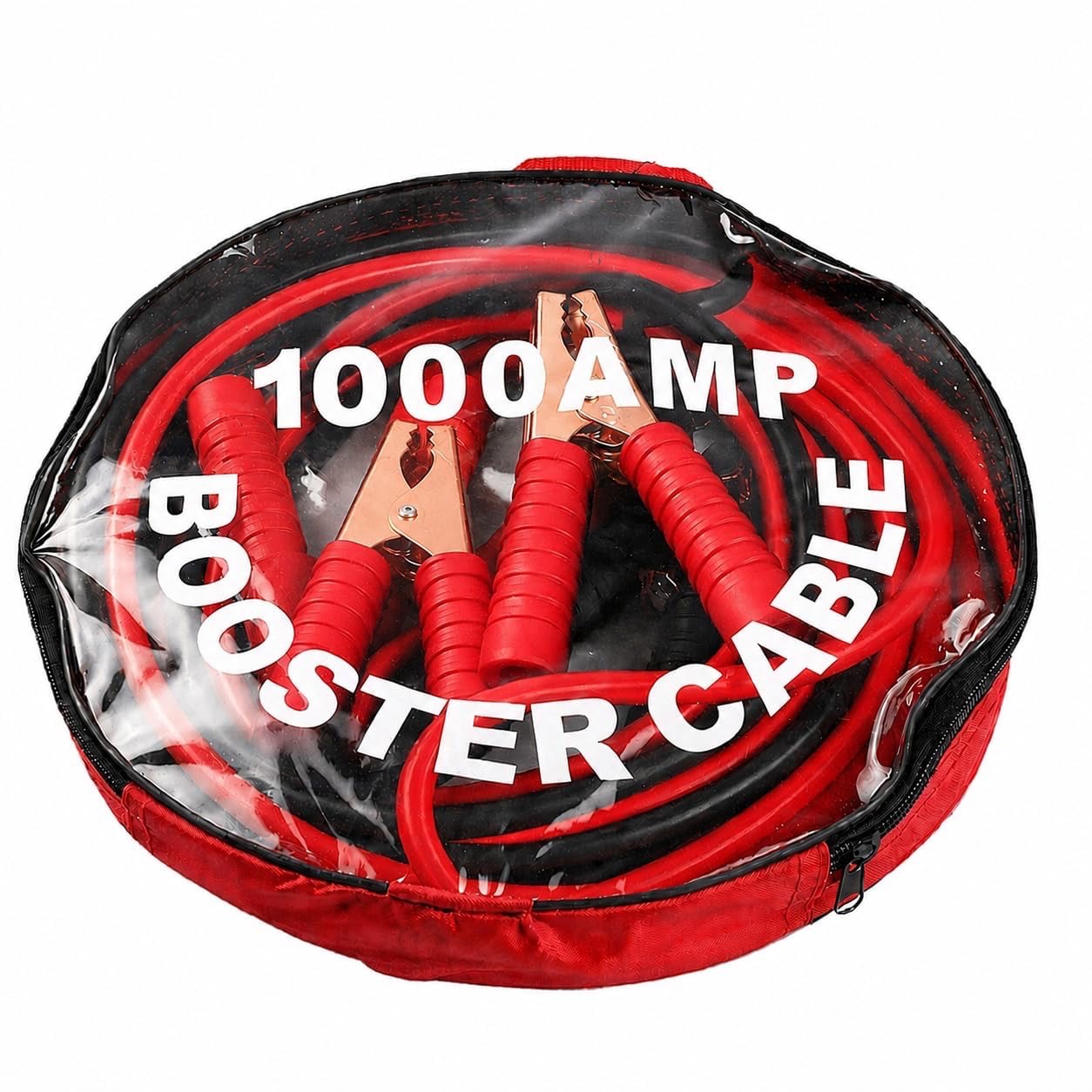 Heavy-duty car battery jumper cables