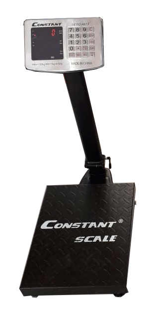 Constant digital platform weighing scale