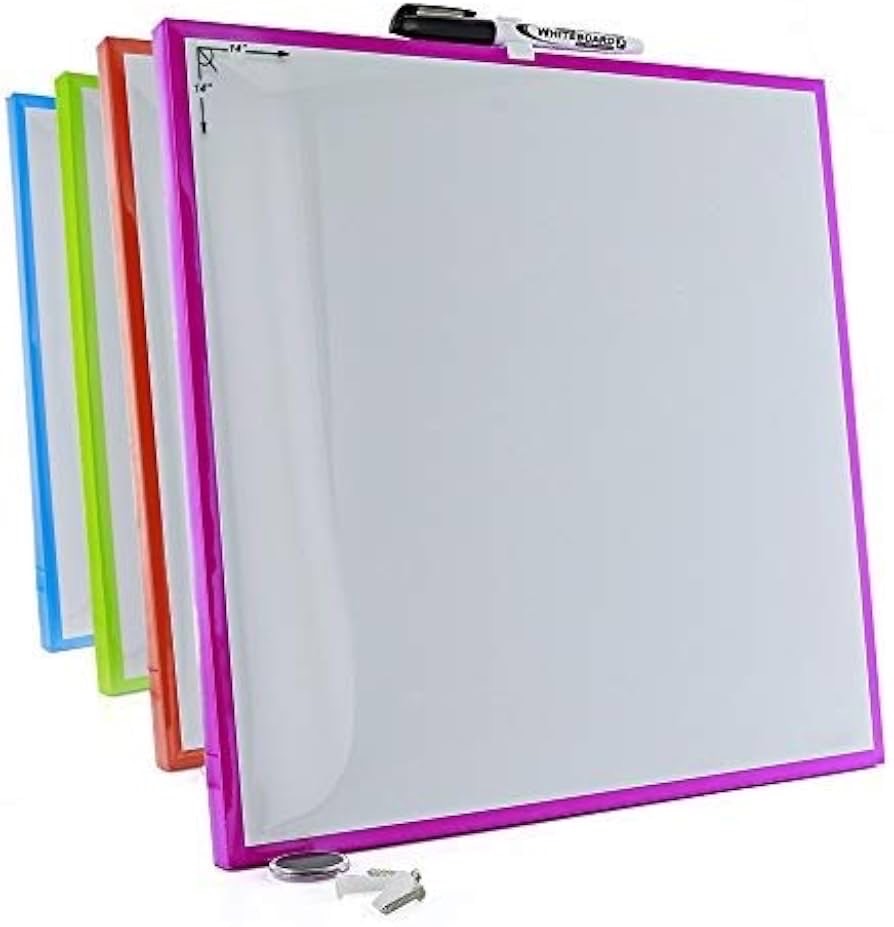 Magnetic dry-erase whiteboard