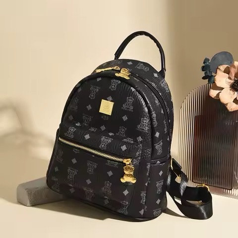 Winnie the pooh deluxe mini backpack- black