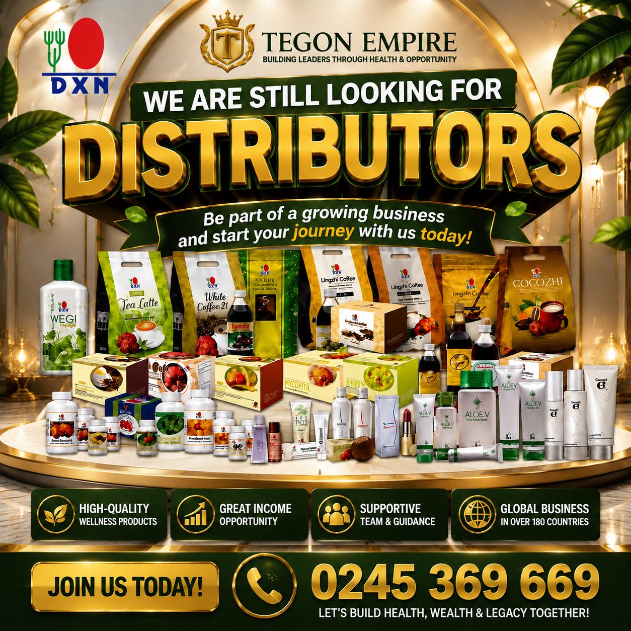 Tegon empire business opportunity
