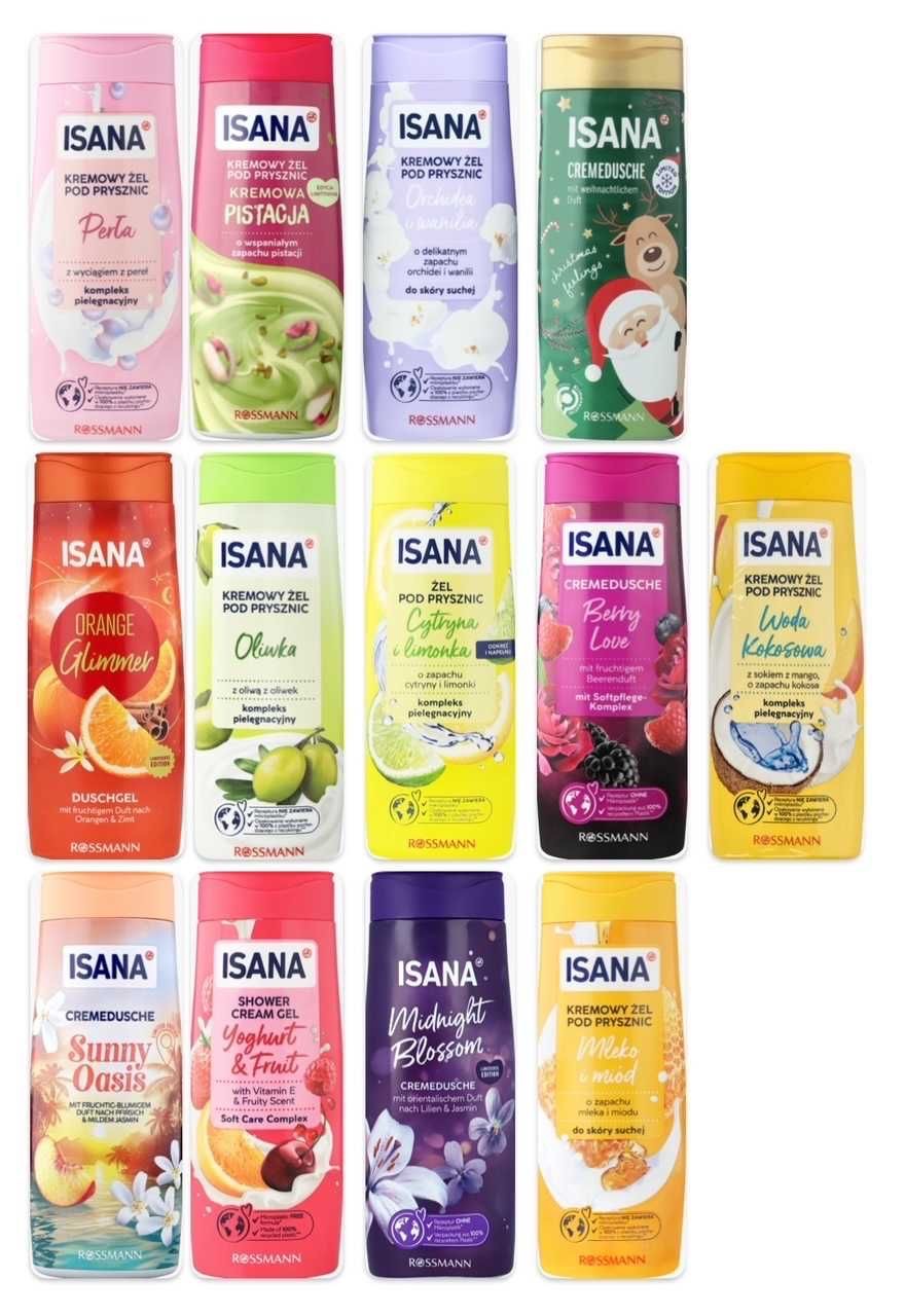 Isana shower gel 300ml