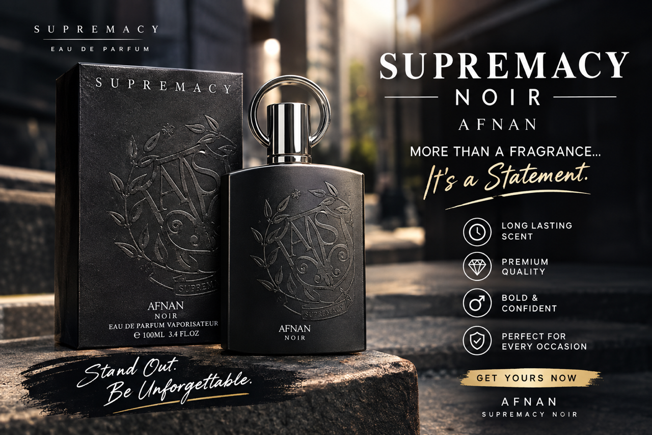 Supremacy noir afnan perfume
