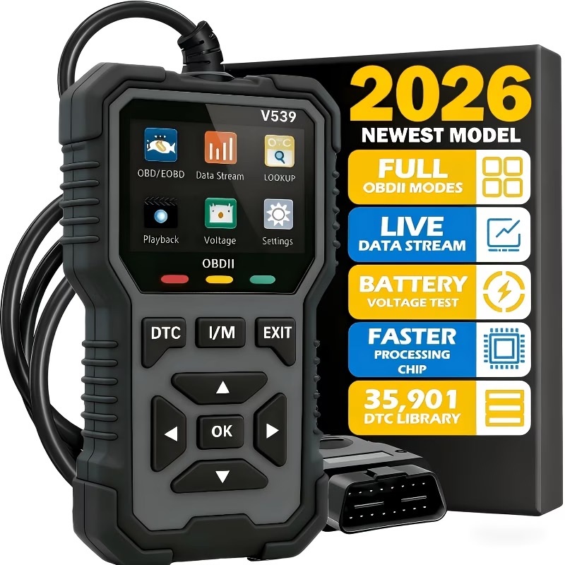 Obd2 scanner - car diagnostic tool for checking engine fault lights, clearing er