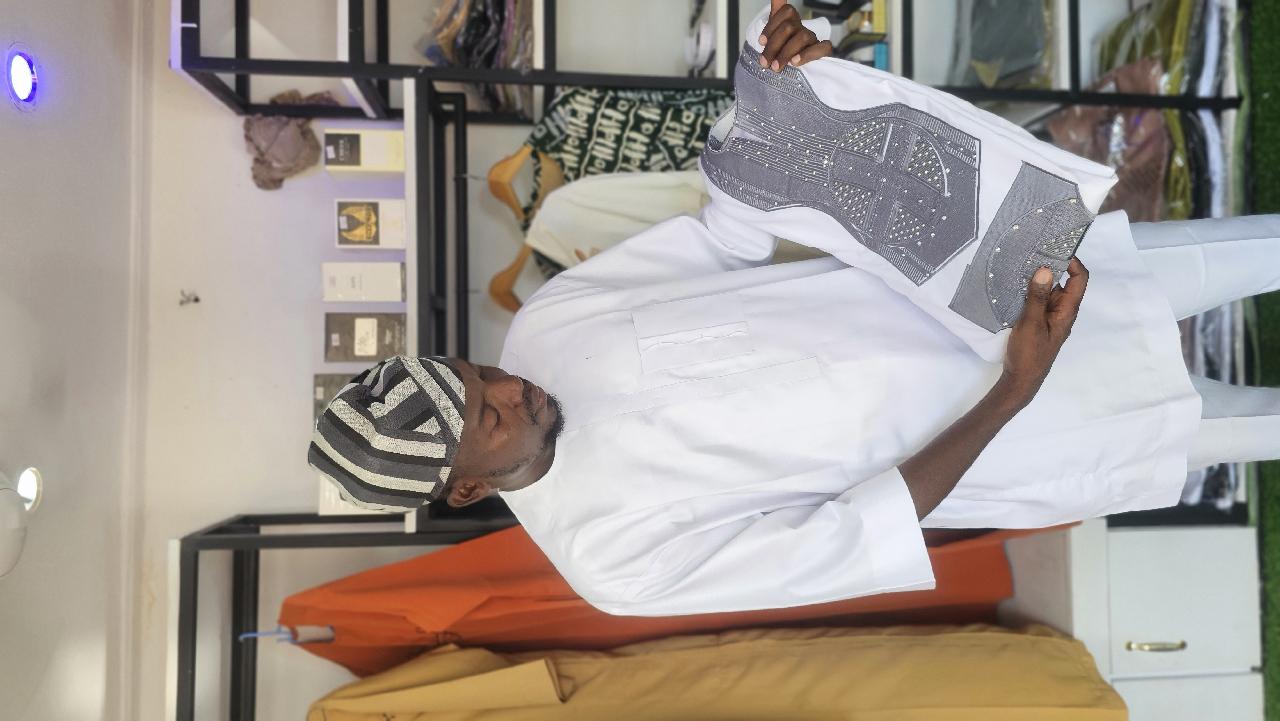 3in1 agbada kaftan for men