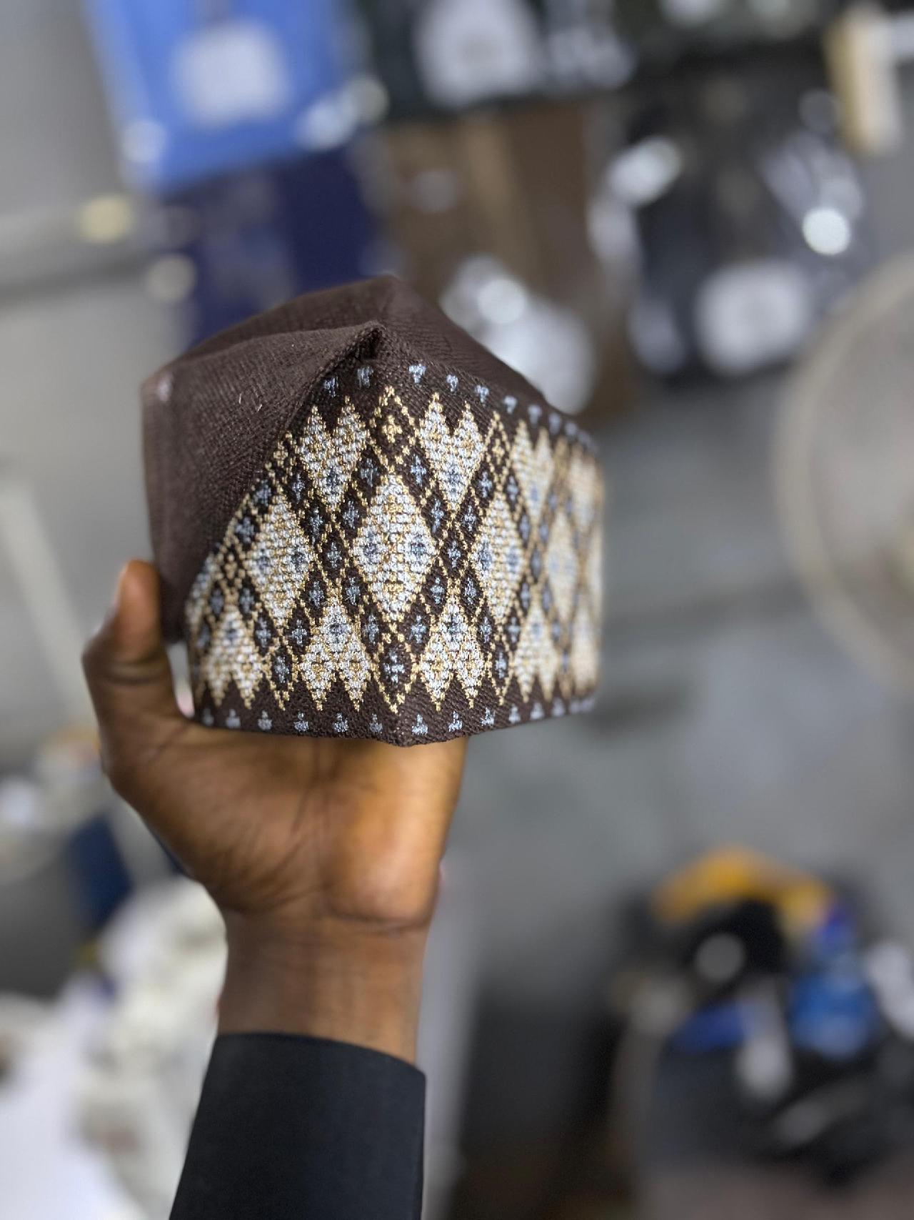 Embroidery native caps