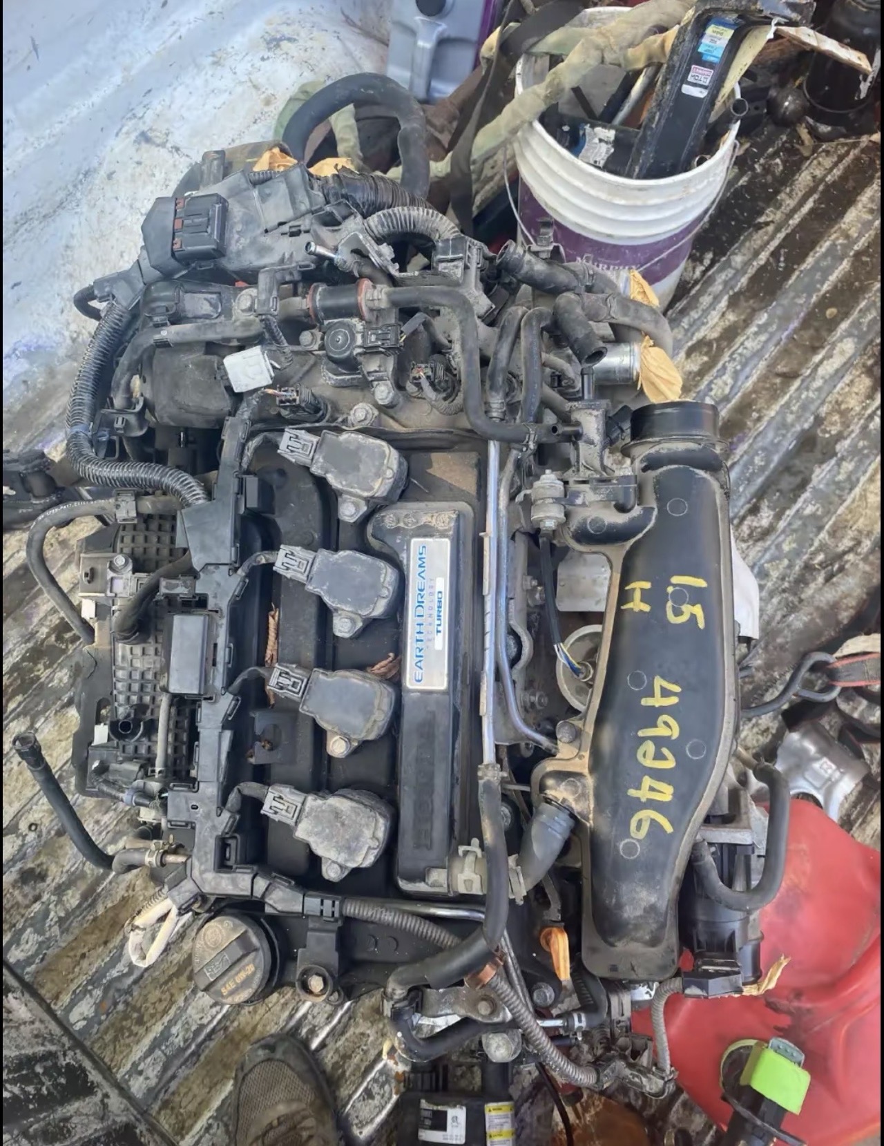 2019 honda civic turbo engine