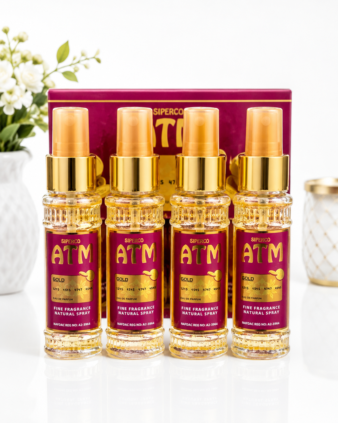 Siperco atm gold eau de perfume-12 piece