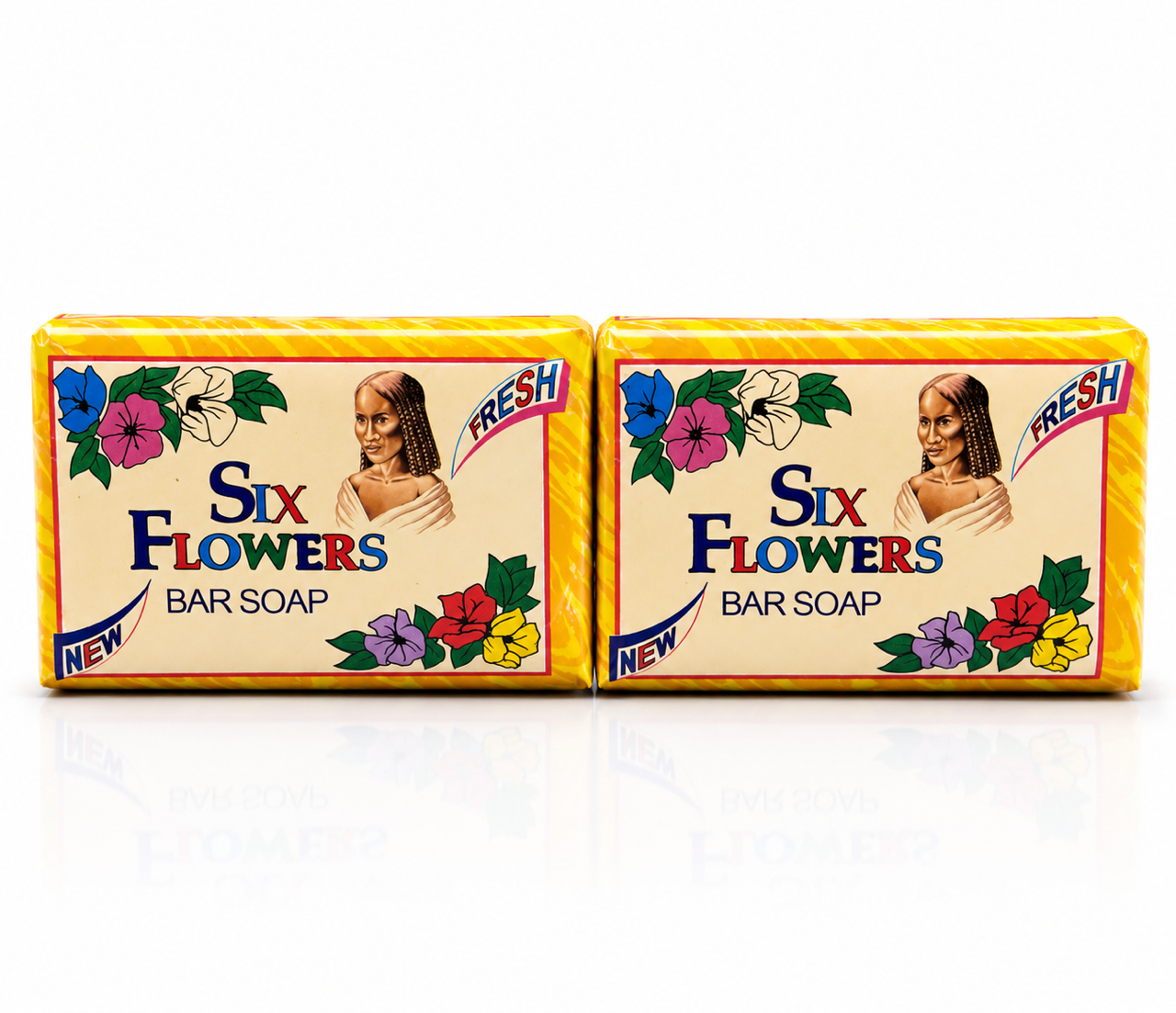 Six flowers spiritual soap- 6 pieces