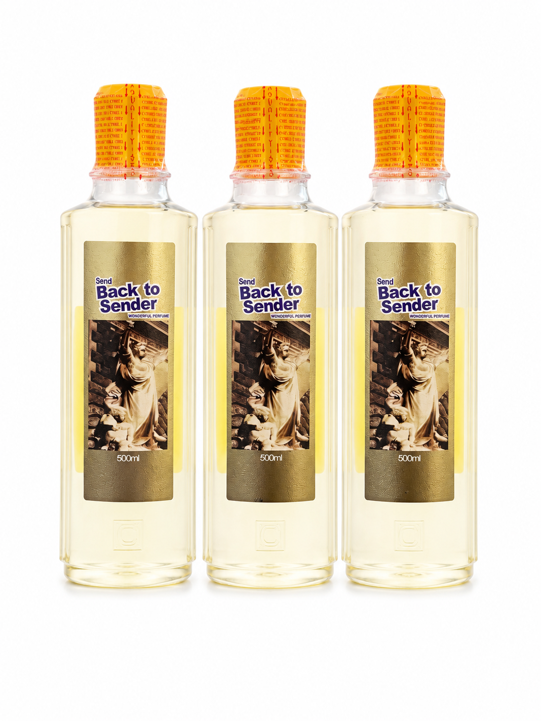 Back to sender perfume. 500ml -24 pieces