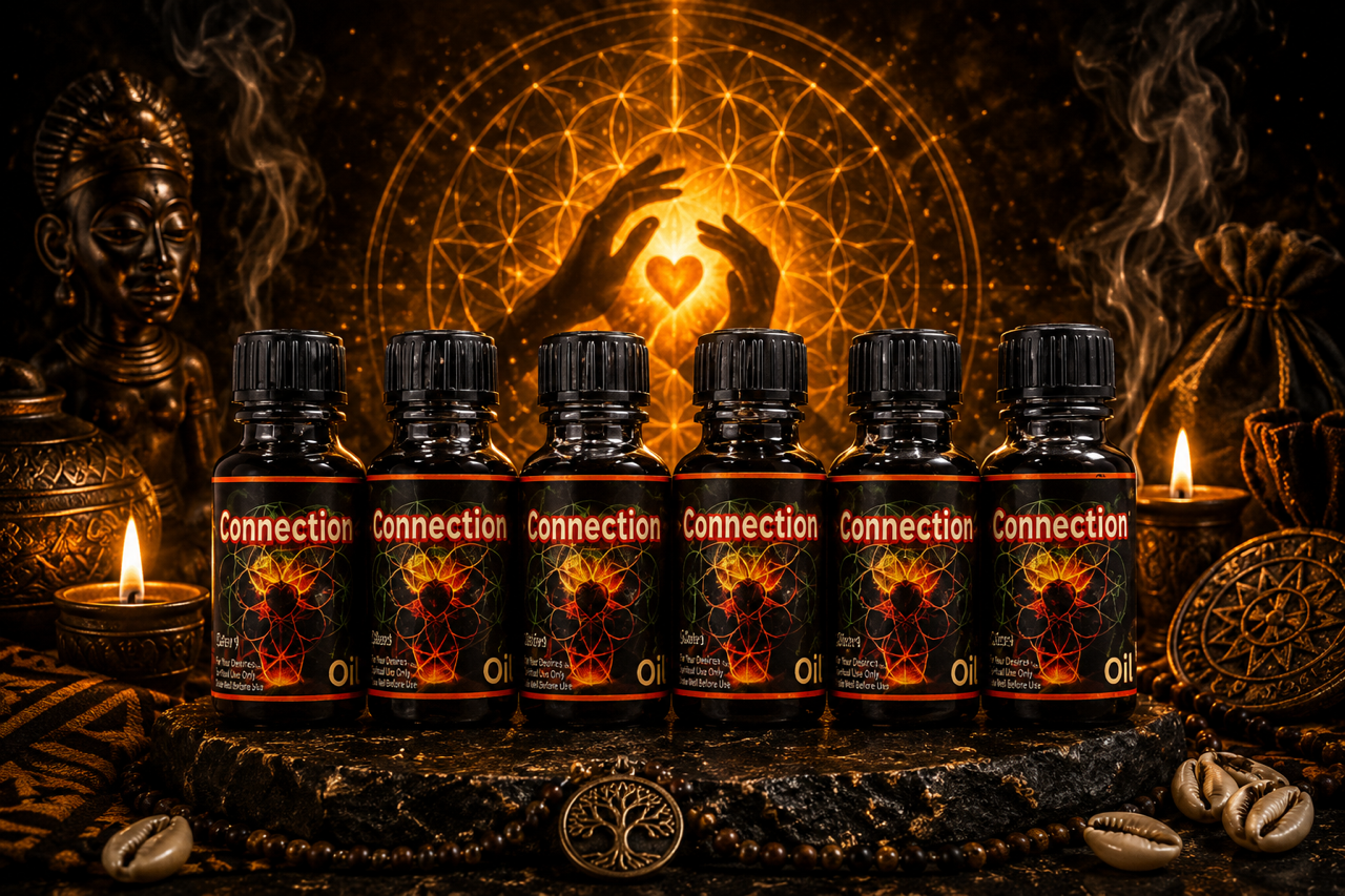 Consecrated connection oil for your desires
