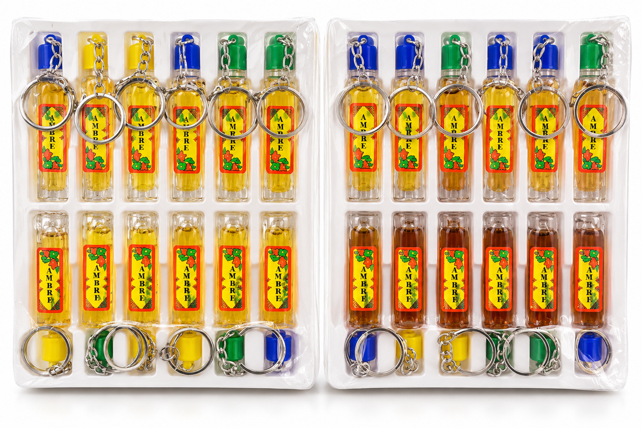 1 pack- amber attraction perfume- 12 pieces