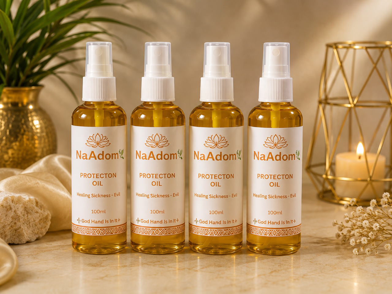 Naadom protection oil.