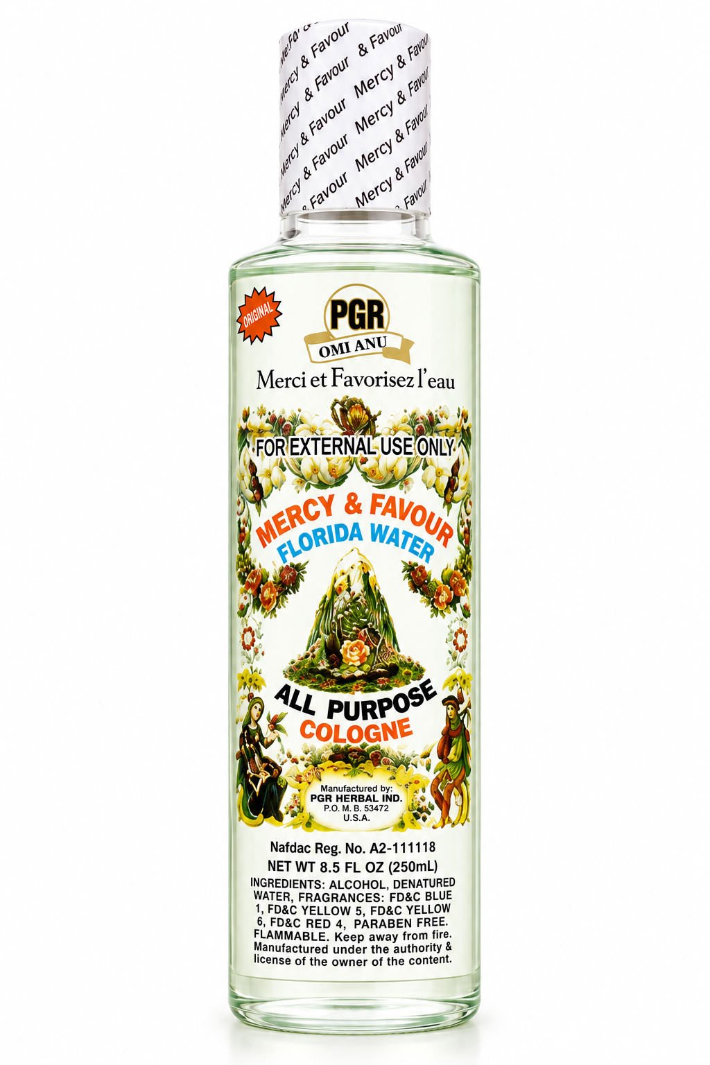 Mercy & favor florida water-500ml