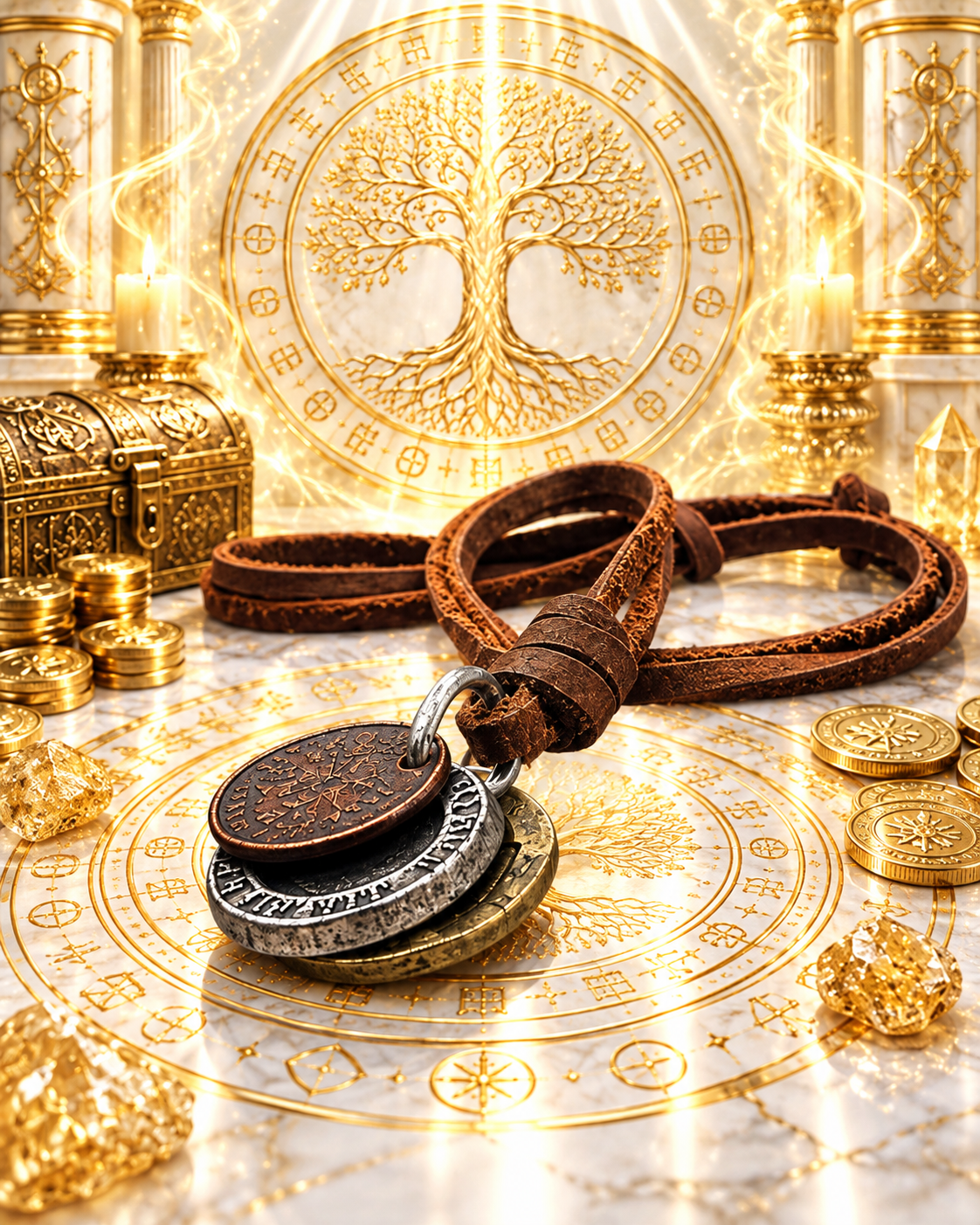 It shifts your energy to attract financial success and steady prosperity.