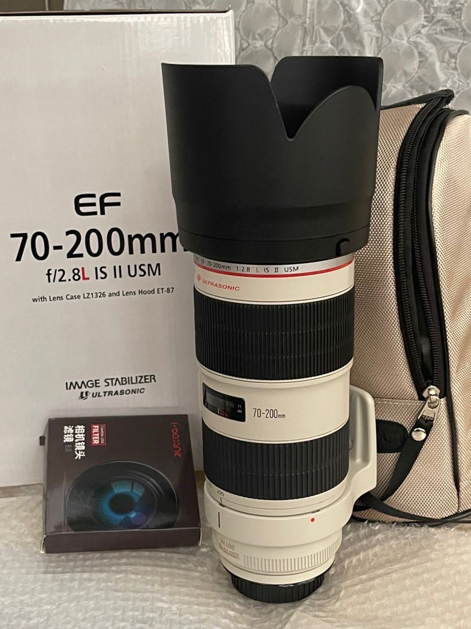 Canon 70-200mm f/2.8 mark ii is usm lens