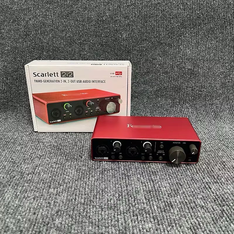 Focusrite scarlett 2i2 audio interface