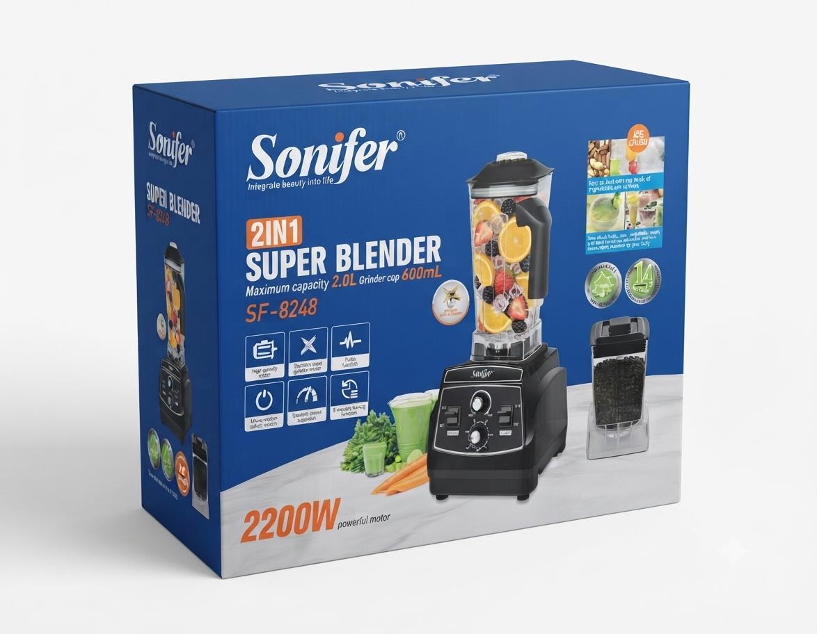 Sonifer 2in1 super blender