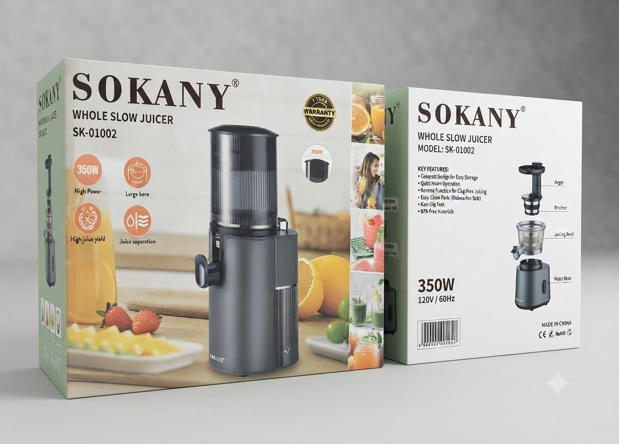 Sokany juicer