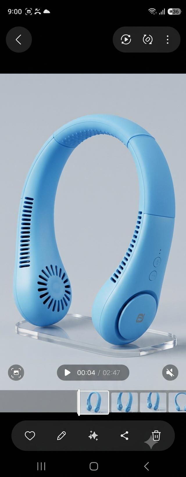 Aurachill neck fan