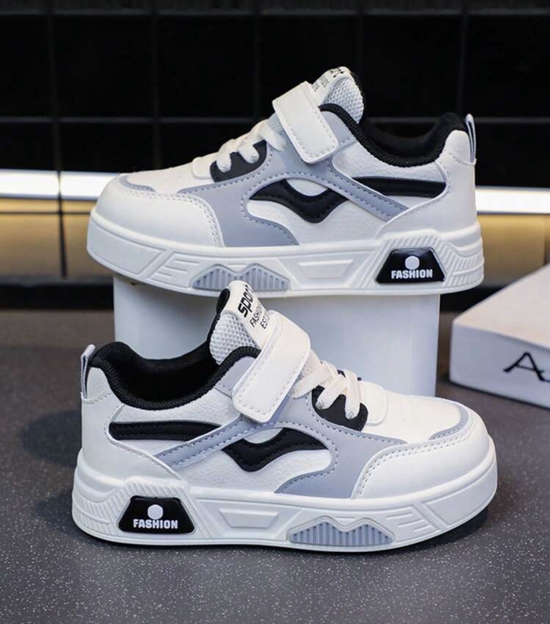 1 pair kids' sports shoes 2025all-season new casual low-top sneakers for boys an