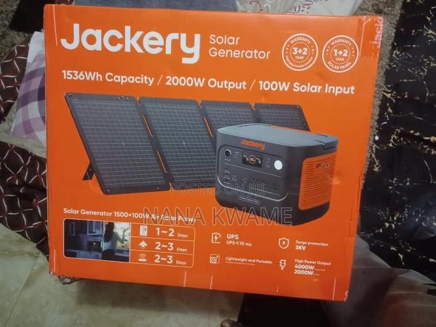 Jackery solar generator