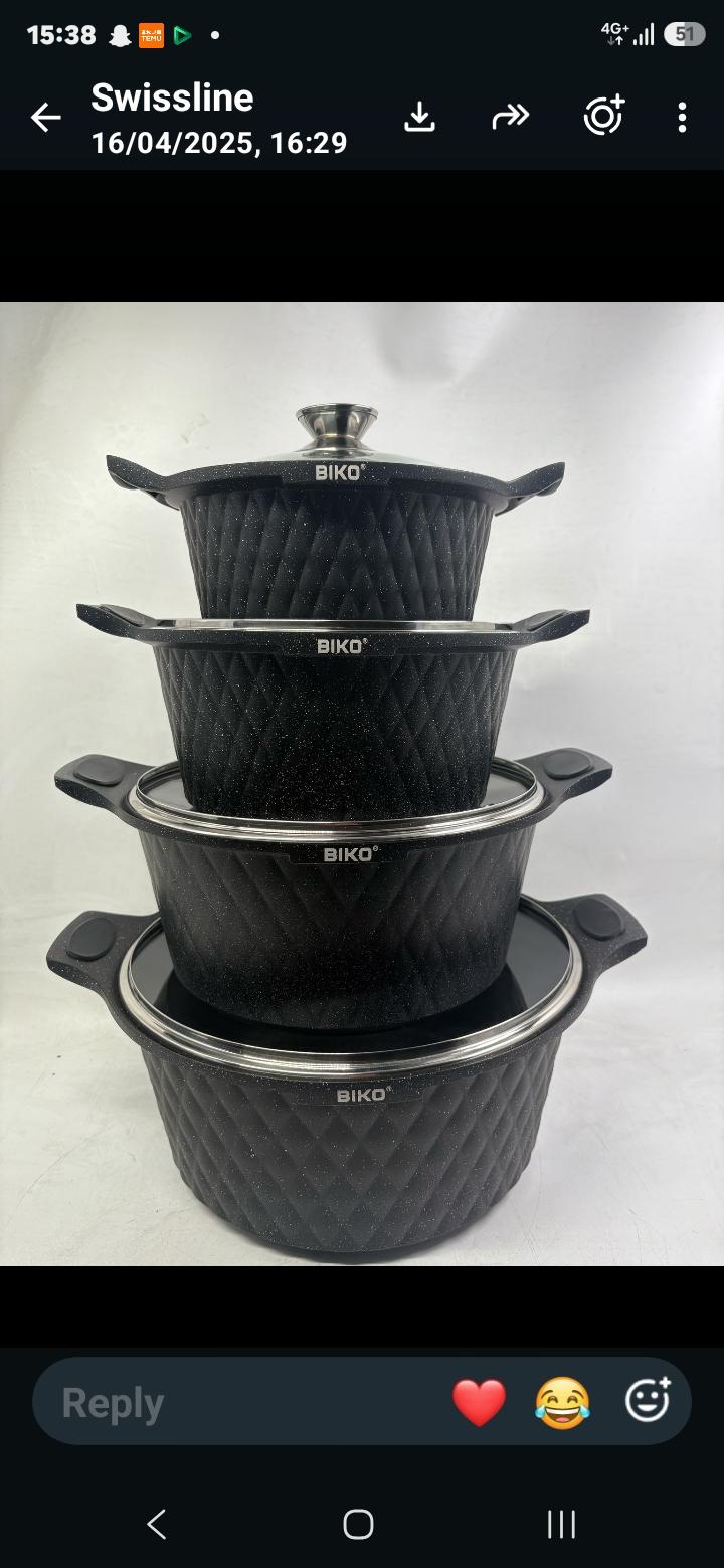 Biko cooking pots set