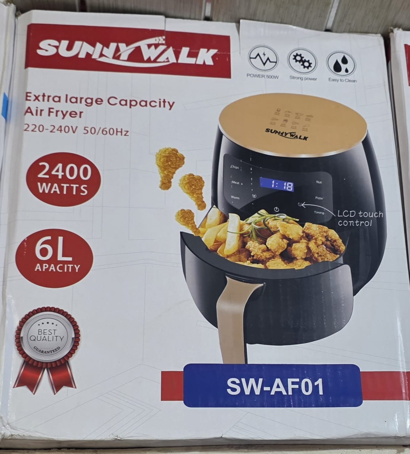 Sunny walk air fryer 6l