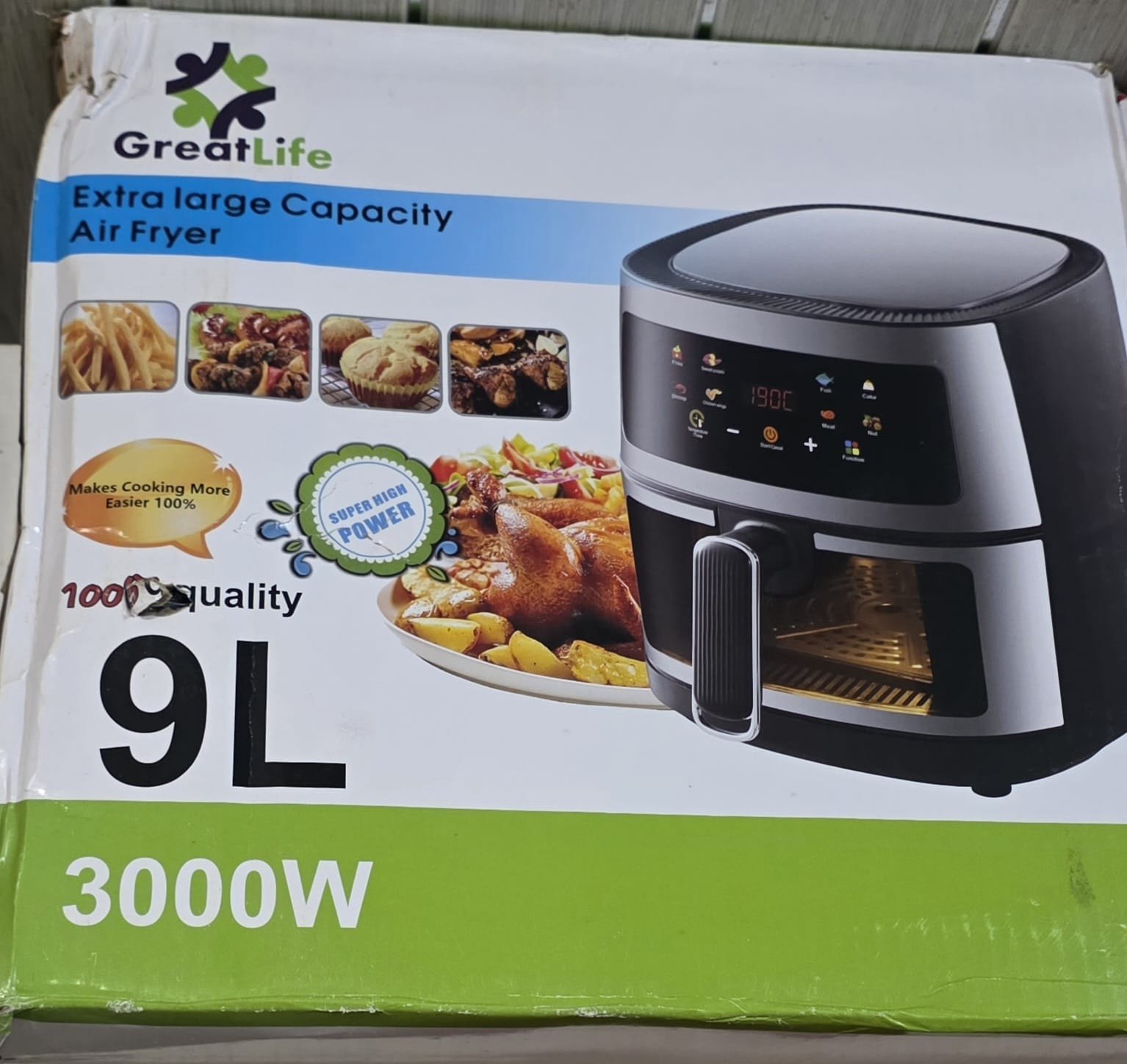 Great life air fryer