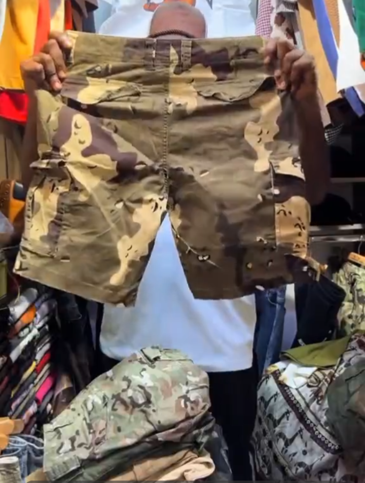 Camou shorts