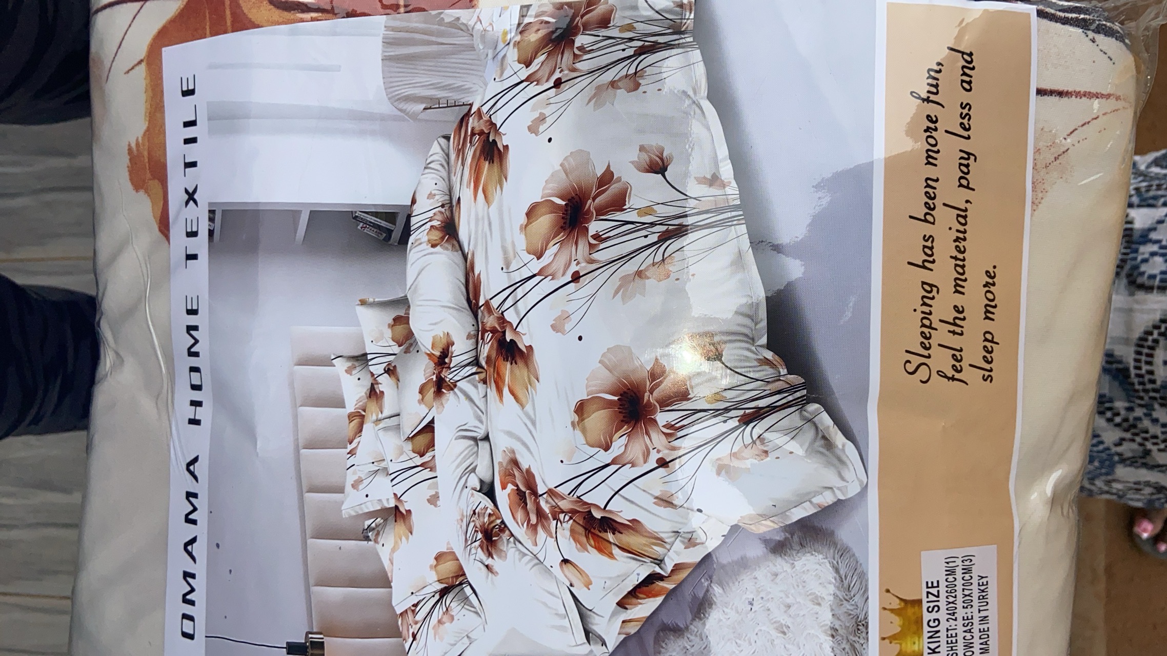 Bed sheet and air fresheners