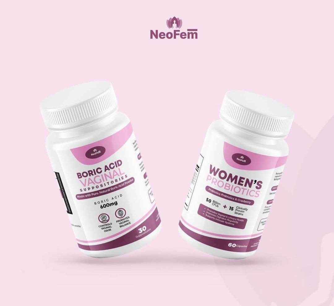 Neofem boricacid suppository & probiotic