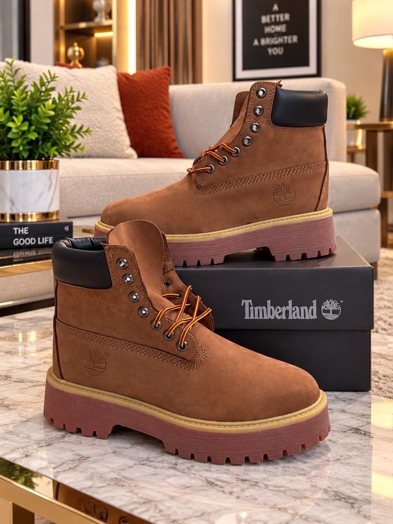 Women's stone street 6-inch waterproof platform boot