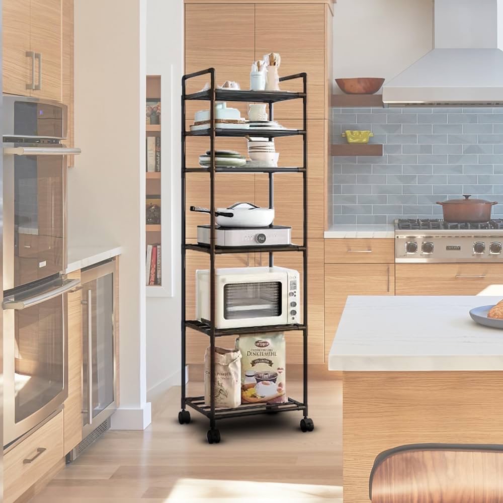 Tier multi-purpose storage rack – kitchen & home organizer