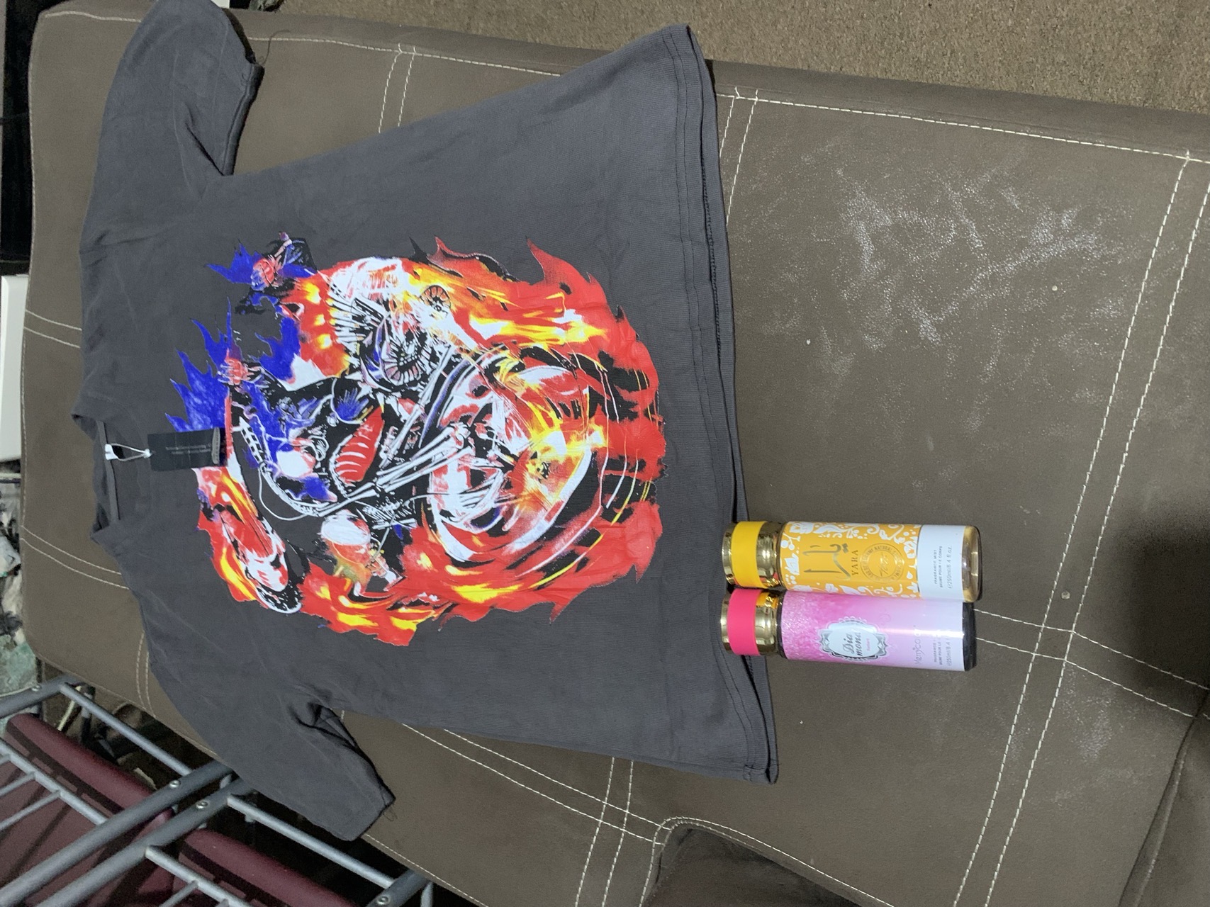 Top with one deodorant or body spray