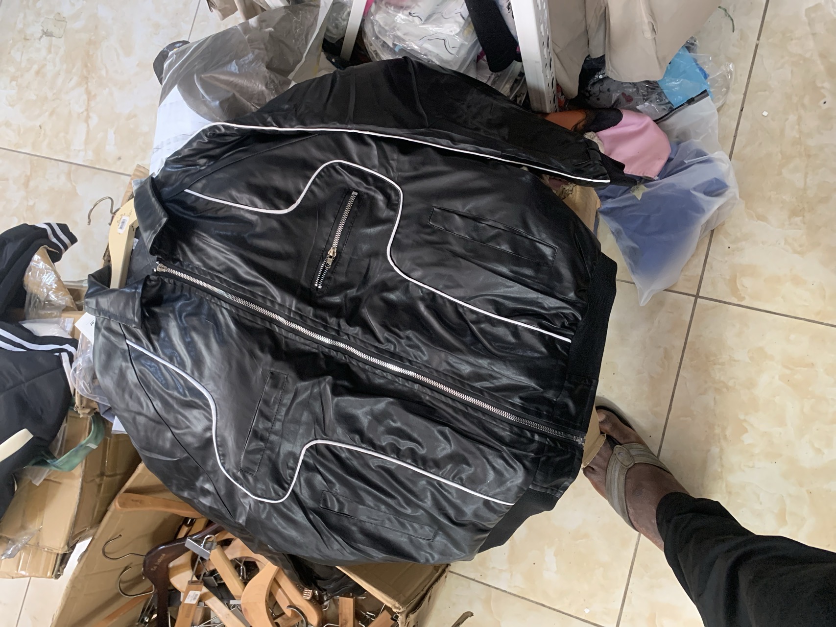 Pent black jacket