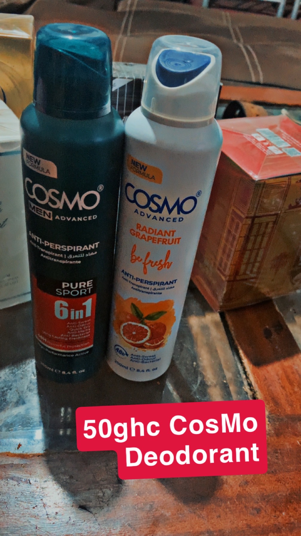 Cosmo deodorant