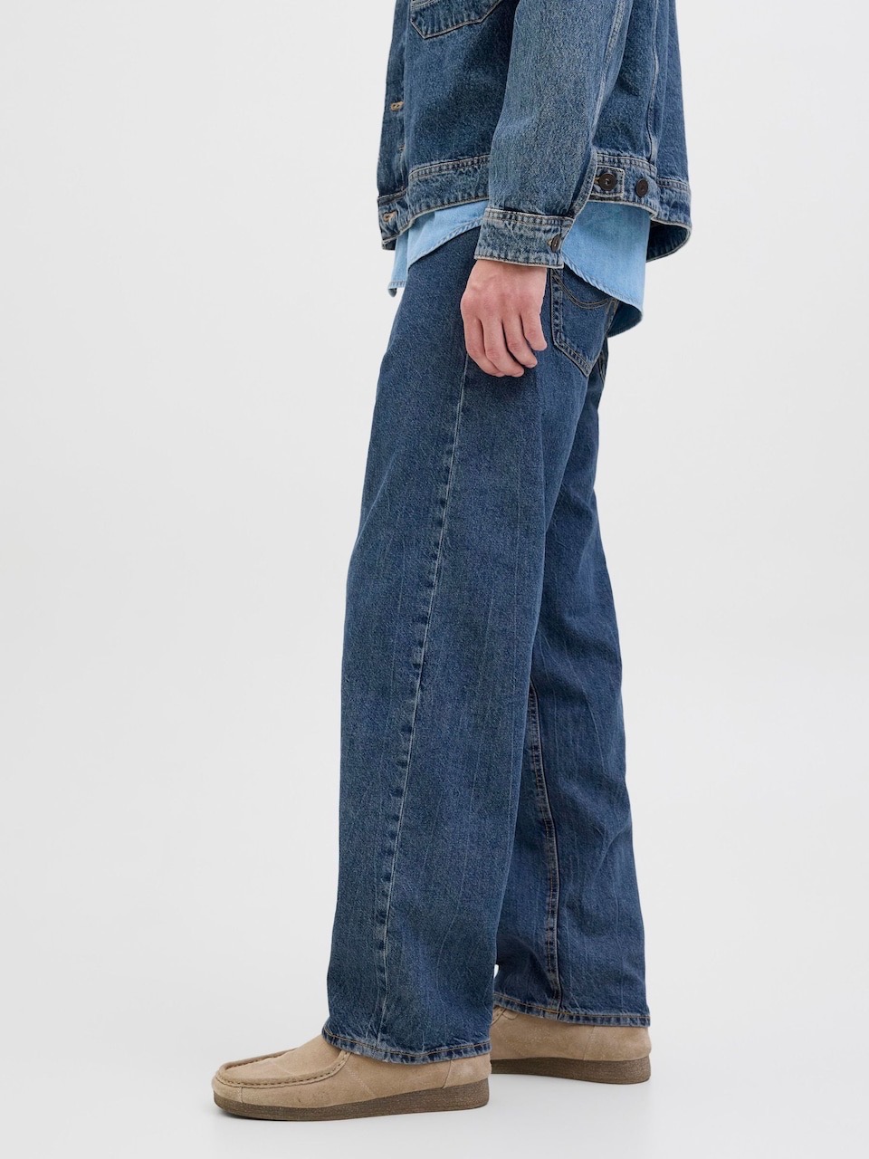 Baggy denim pants